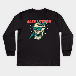 alex lifeson Kids Long Sleeve T-Shirt